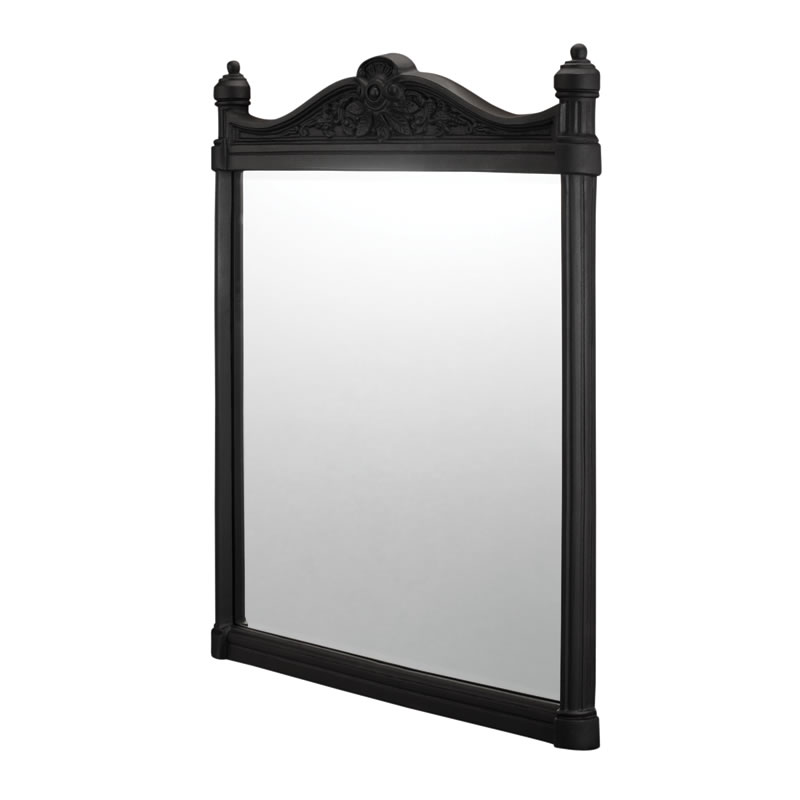 картинка Зеркало Georgian с рамой, черный алюминий  от магазина Burlington Official