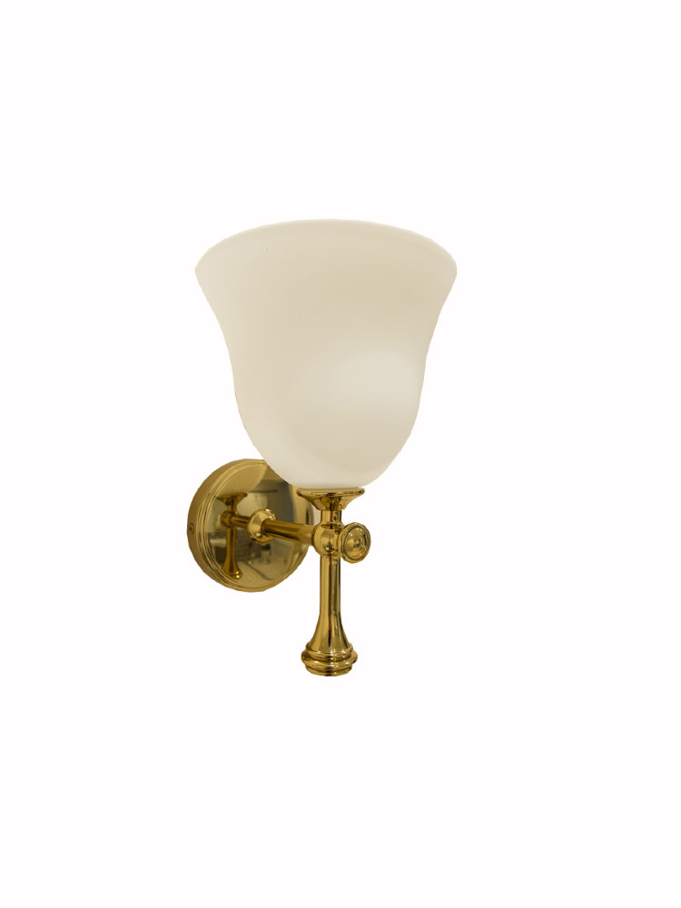картинка Светильник с плафоном из матового стекла, цвет Золото от магазина Burlington Official